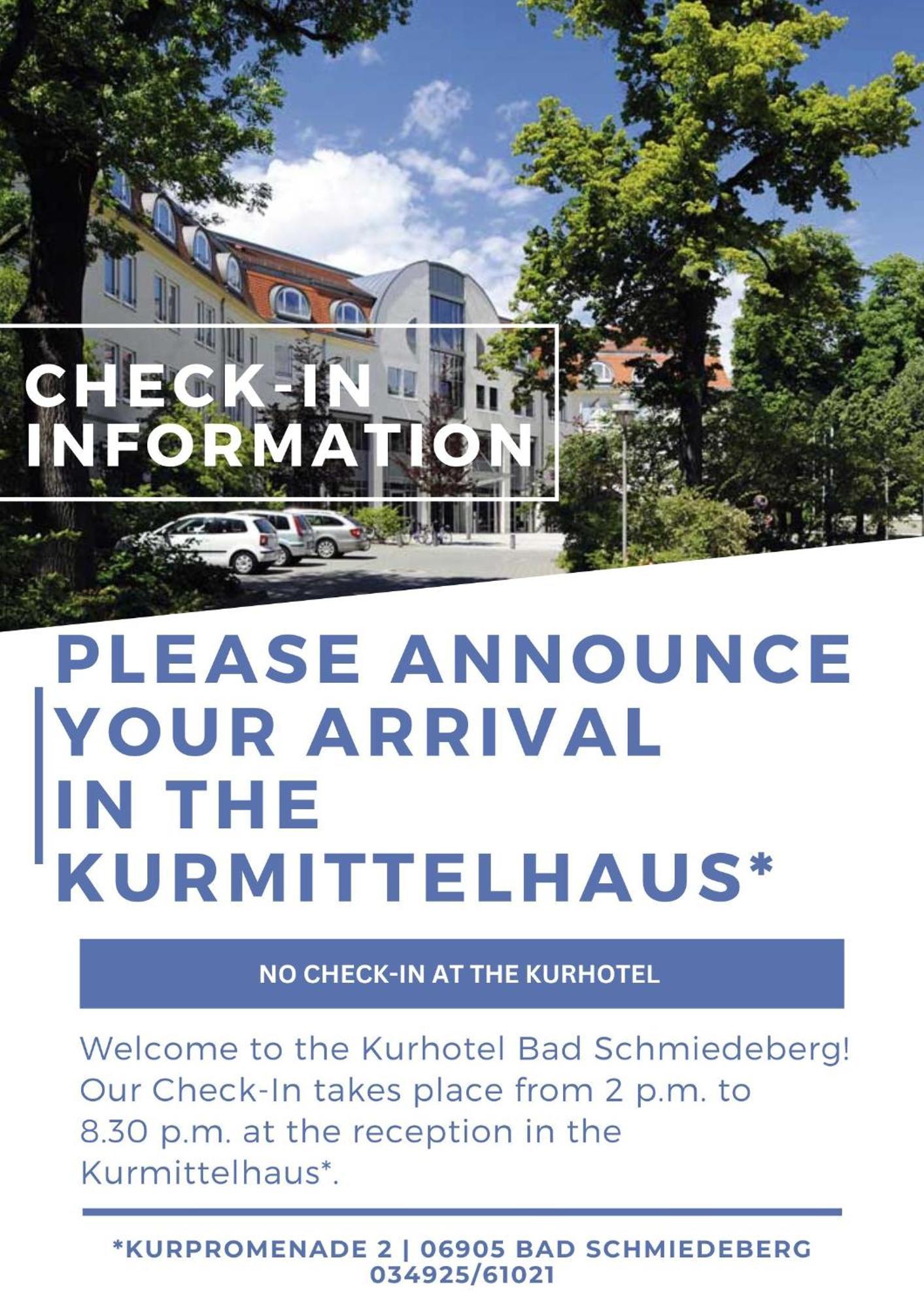 Kurhotel Bad Schmiedeberg Bagian luar foto