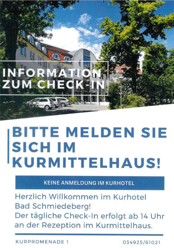 Kurhotel Bad Schmiedeberg Bagian luar foto